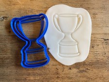 Trophy cookie biscuit cutter, icing, baking, cake, race, win, medal