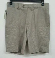 Daniel Cremieux Signature Khaki Houndstooth Men's Shorts NWT $69.50 Choose Size