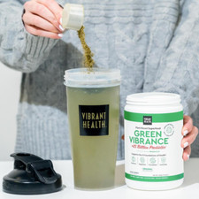 VIBRANT HEALTH GREEN VIBRANCE Plant-Based Superfood 25 Billion Probiotics