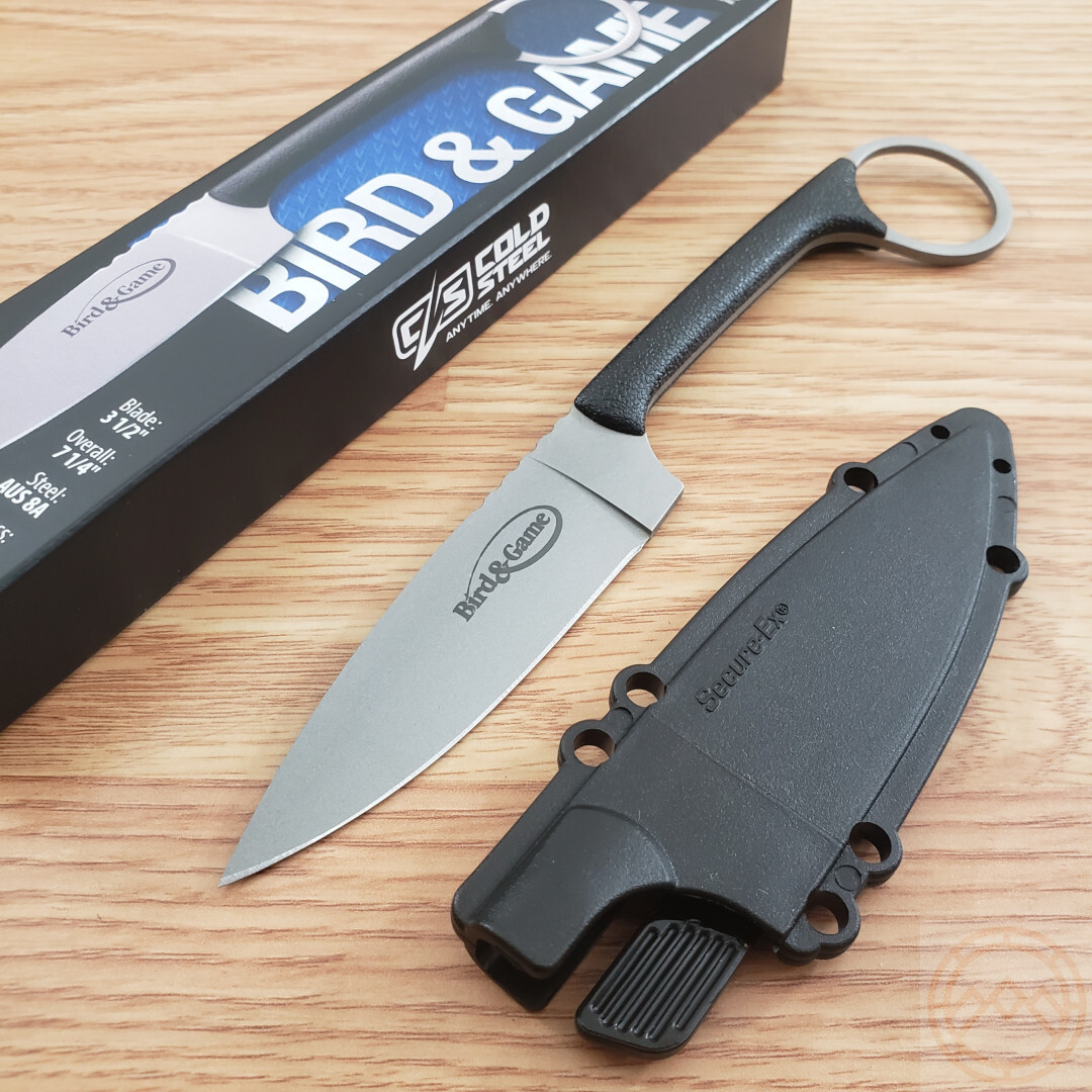 ドッキリナイフ&ピストル セット(かみちゃん) Cold Steel Bird And Game Fixed Knife 3.5