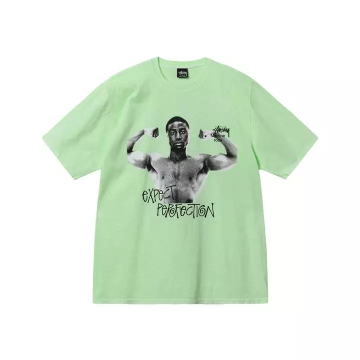 Stussy x Martine Rose Stand Firm Pigment Dyed Tee Patina Size Small NEW 🚚✅