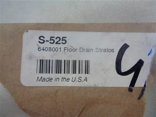 STRATOS S-525 SUELO DESAGÜE PAR (2) ALUMINIO NEGRO 4 3/4" X 3" BARCO Foto 2 de 4