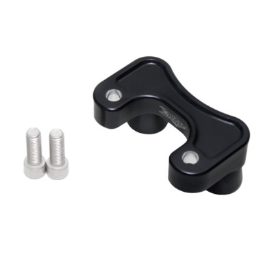 Black Handlebar Riser Adapter for Harley Touring Road Glide FLTRK FLTRU 15-Later