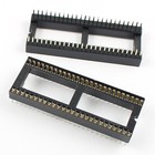 2Pcs New 1.778mm Pitch 52 Pin DIP Solder Type Wide IC Socket Adapter