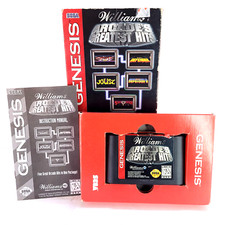 Williams Arcade's Greatest Hits (Sega Genesis, 1996) Complete w/ Manual