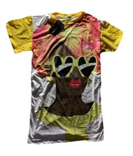 Fashion Nova Size S Tshirt Dress Length 34” Short Sleeve Love In Your Eyes Y