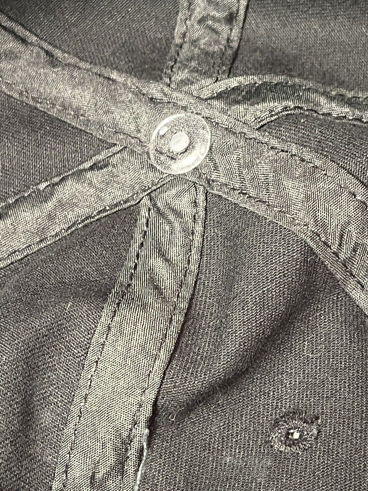 Kith Just US Adjustable Strapback Hat Cap Black - image 9