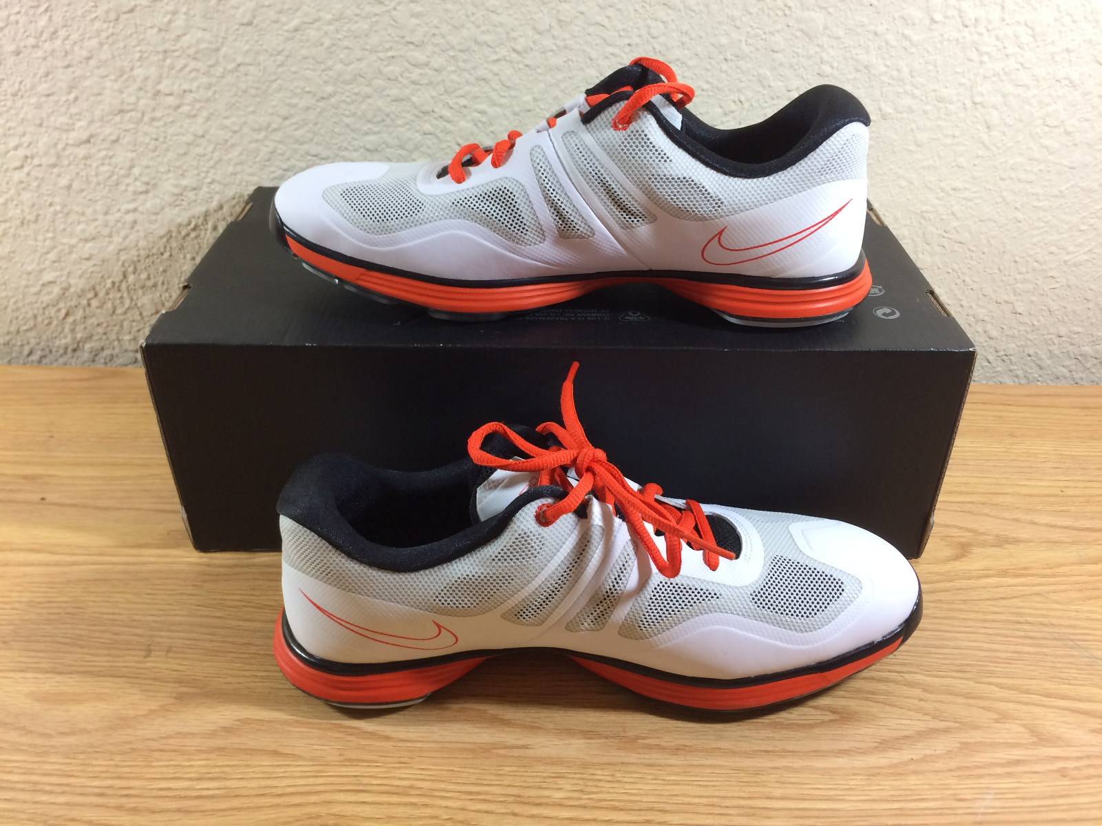 NEW NIB NIKE MEN'S LUNAR ASEND II GOLF CLEATS SHOES 628340 001 eBay