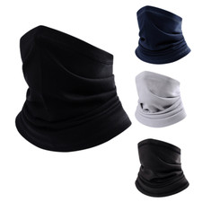 Winter Fleece Neck Warmer Windproof Neck Cold Weather Face Mask for Men Women