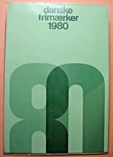 1980 Denmark Souvenir Stamp Folder with 21  Stamps