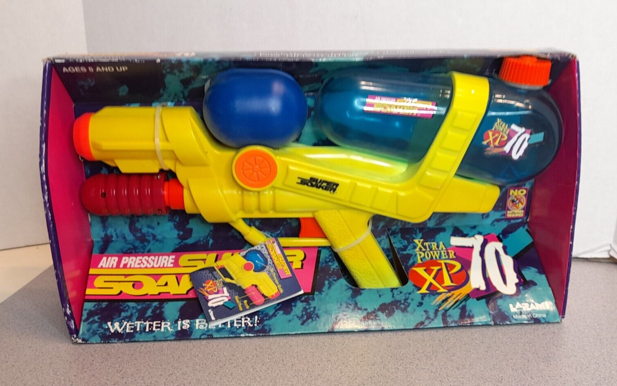 Vintage 1997 Super Soaker Xp70 Water Gun by Larami Xtra Power XP