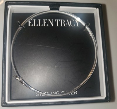 Brand new in the box Ellen Tracy Sterling Silver Bracelet.