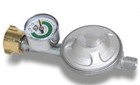 Grillmeister Gasdruckregler mit Manometer Gasdruck Regler 50 mbar Propan Gas