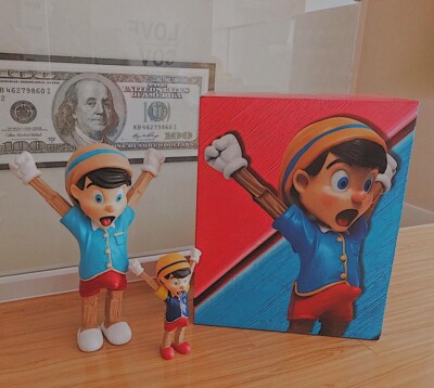 MIGHTY JAXX A WOOD AWAKENING Pinocchio Limited Edition MIGHTY JAXX A WOOD AWAKENING Pinocchio Limited Edition