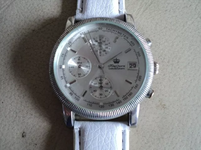 King quartz best sale chronograph