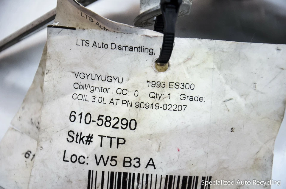 1992 1993 TOYOTA CAMRY LEXUS ES300 IGNITION COIL IGNITER 19070-62010 90919-02207 - Изображение 4 из 4