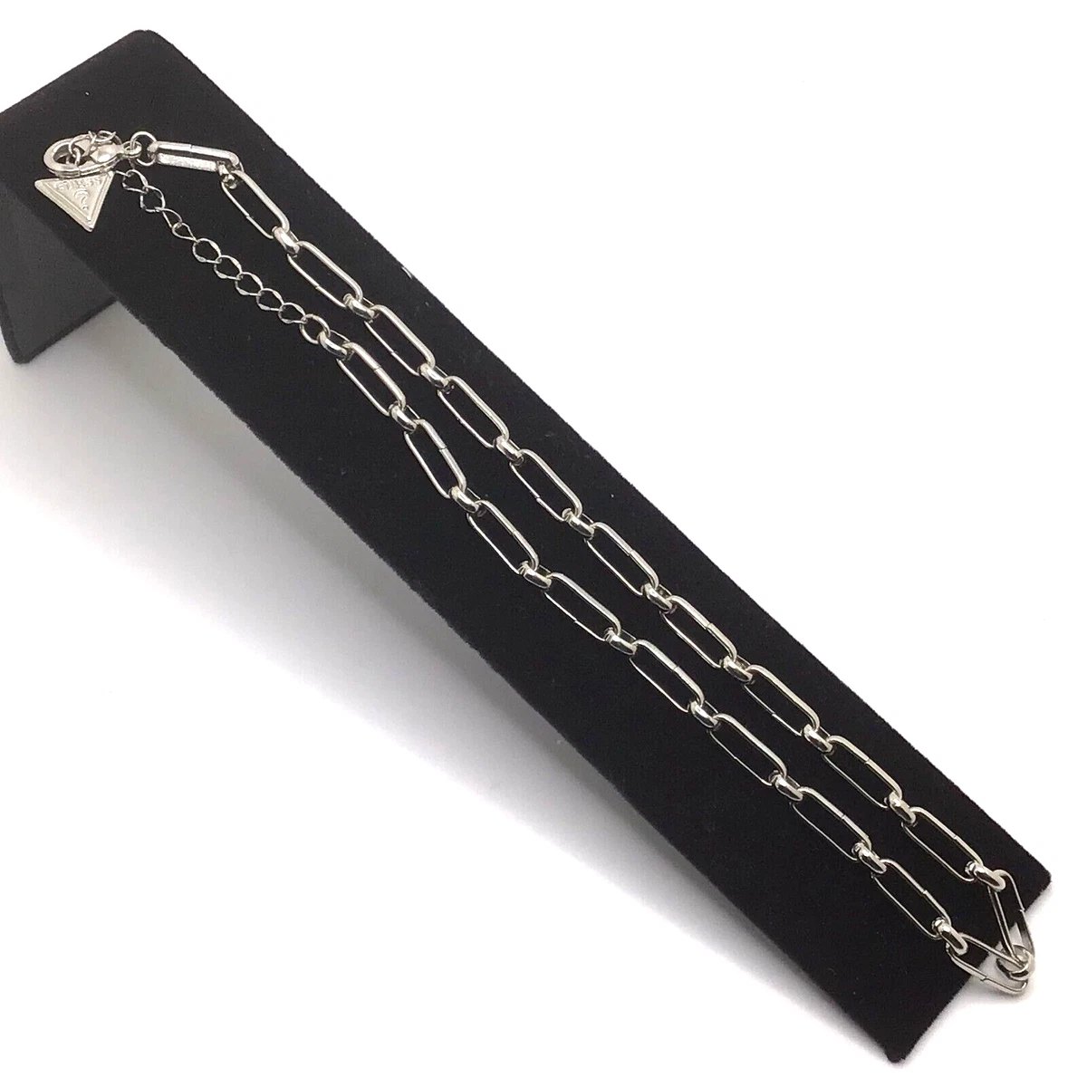 Guess silver choker sale
