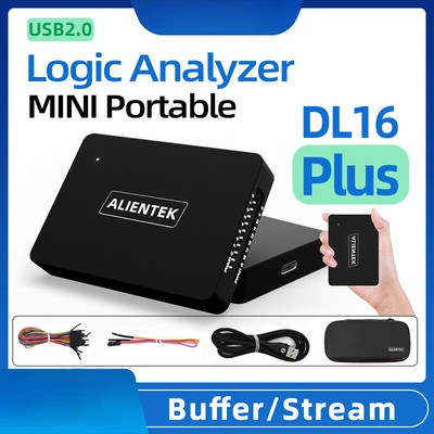 USB Logic Analyzer 250MHz Max Sample Rate 16 Channels Protocol Decoding Software