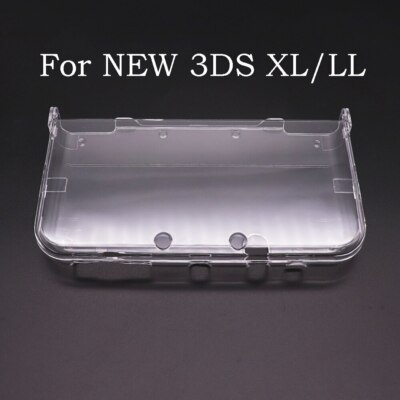 Clear Crystal Hard Shell Skin Transparent Case Cover For New 3DS / 3DS XL LL