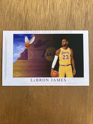 2022 Small-Stars Terry Smith Collection Mini Prints LeBron James & Giannis