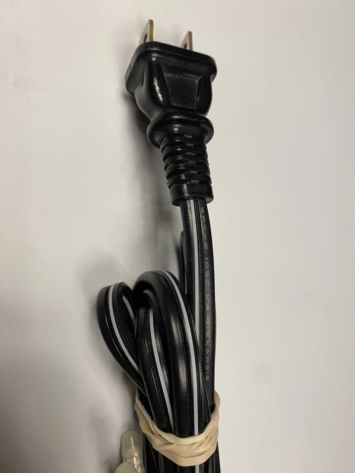 Denon DP-23F Turntable 2-Prong Power Cable Cord - Image 3 of 4