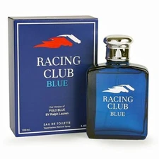 Mirage Brands Racing Club Blue, Perfume For Men, 100 ml 3.4 fl Oz
