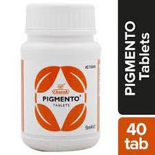 6 X Charak Ayurvedic Pigmento 40 Tablets for comprehensive therapy in vitiligo