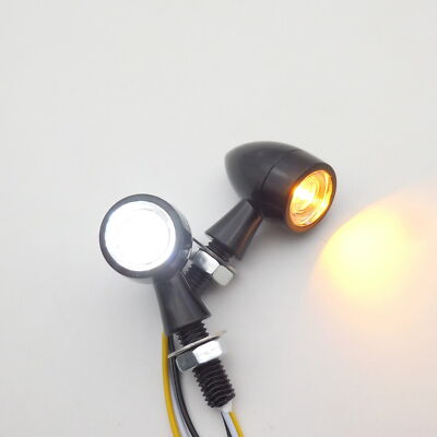 2x 2in1 Universal Led Motorrad Blinker Rücklicht Bremslicht Für Quad ATV Roller