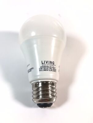 Living Solutions A80085010KLED/WGLS LED Light Bulb Daylight 800 Lumens 9.5W