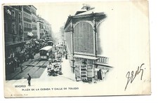 Spain Madrid Plaza De La Cebada And Calle De Toledo