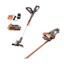 FUXTEC 20V Garten-Set FX-20VSET5 aus FX-E1RT20SET und FX-E1HS20