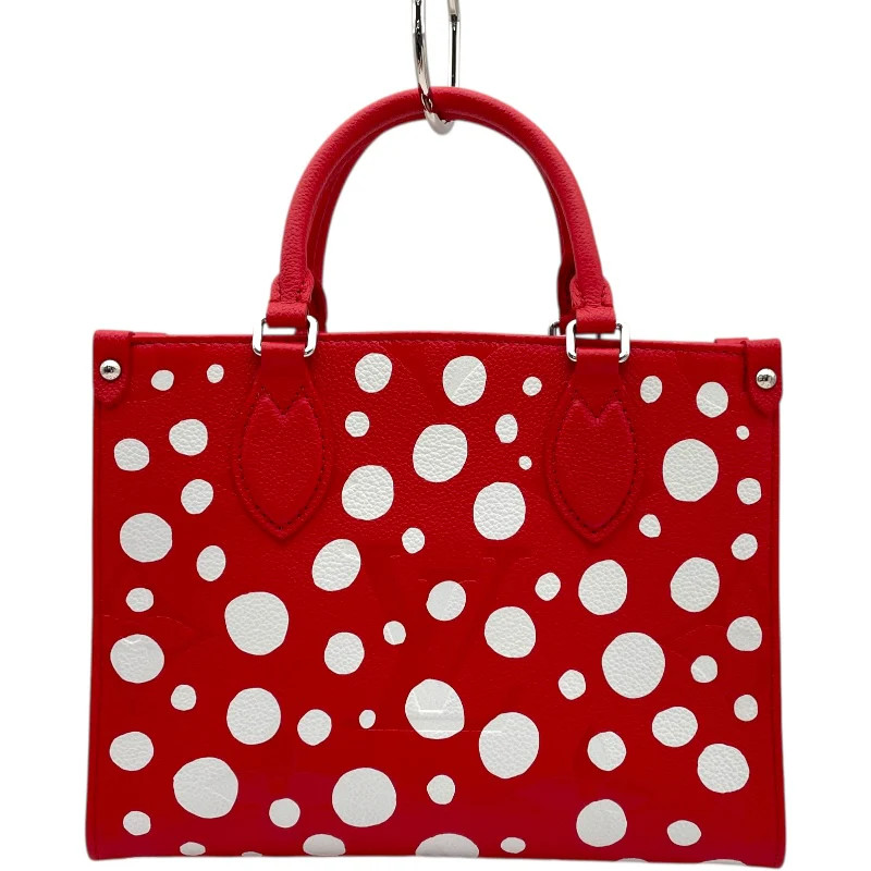 LOUIS VUITTON OnTheGo PM Yayoi Kusama Collaboration Red / White #OKB1840 image 4