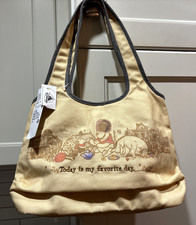 Disney Parks Epcot United Kingdom Winnie the Pooh and Pals Classic Tote Bag NWT