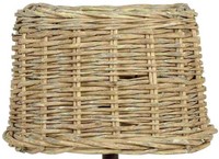 Clayre & Eef 6RO0066 Lampenschirm Rattan Ca. 25 X 16 Cm