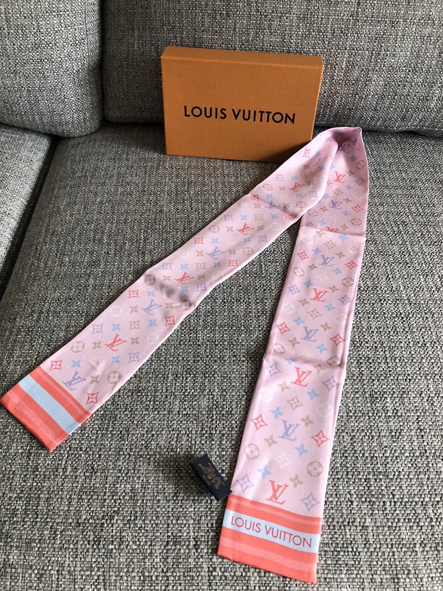 New Louis Vuitton Skyline M77318 Silk Bandeau Scarf | eBay
