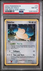 Snorlax 15/112 Holo Rare EX FireRed & LeafGreen