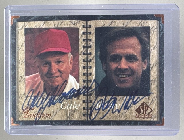 1998 Upper Deck SP Authentic Nascar Tradition CALE YARBOROUGH RUSTY WALLACE AUTO