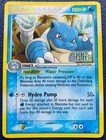 Blastoise 14/100 reverse holo EX Crystal Guardians (2006) Vintage Rare - LP
