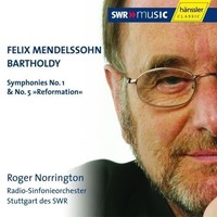 Audio Cd - Felix Mendelssohn - Symphony No.1 E 5 - SWRmusic -D- Neu