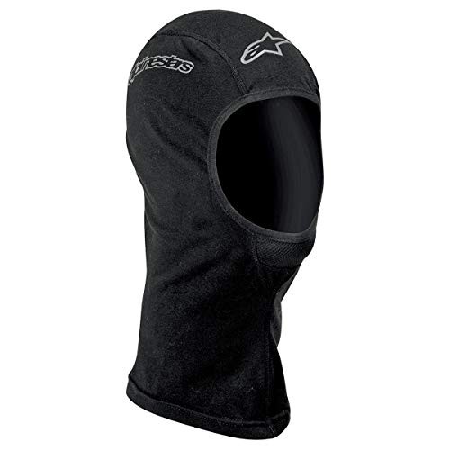 Men's Black Open Face Balaclava One Size for Cold Weather