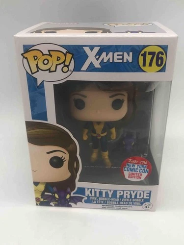 Funko POP! Marvel X-Men Kitty Pryde #176 New York Comic Con Exclusive DAMAGED