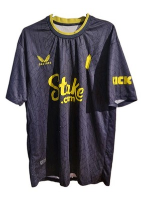 Herren Everton 2024 2025 Football Club FC Castore Auswärtstrikot Trikot Oberteil UK Large