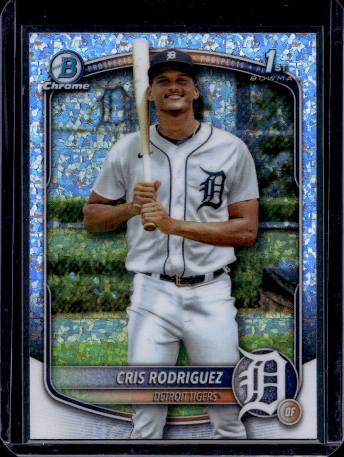 2025 Bowman Chrome Cris Rodriguez Mini Diamonds Refractor 1st Prospect #BCP-250