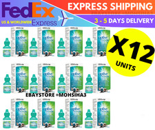 OPTIVE FUSION 10ml Lubricant Eye Drops hydration - 12 Bottles FAST SHIP