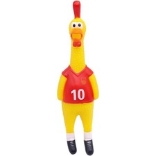 14 Inch Latex Rubber Chicken Squeaky Toy for Dogs Pets Prank Gag Gift Kids All