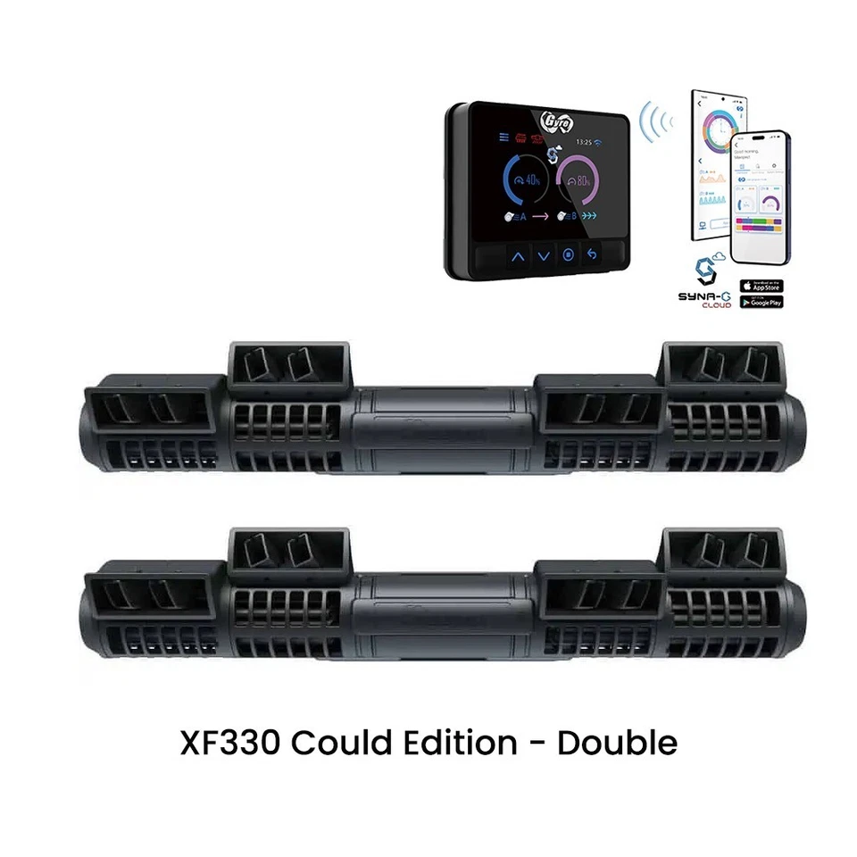 Kit de cabezal eléctrico Maxspect XF330 Gyre Cloud Edition 2x2350 GPH | Bomba de flujo de onda de arrecife Foto 2 de 4