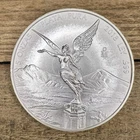 5 TROY OUNCE ONZA FINE SILVER PLATA PURA 2018 LIBERTAD ROUND BULLION MEXICO