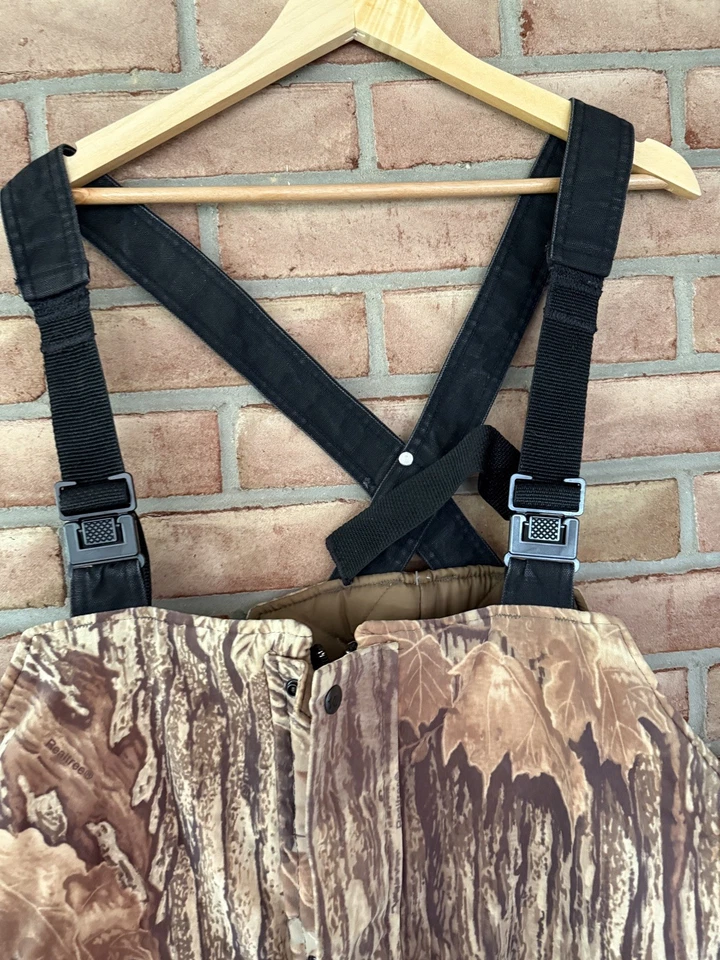 De colección 10x Mono Realtree Camuflado Aislado Baberos Para Hombre 2XL Thinsulate Hecho en EE. UU. Foto 4 de 4