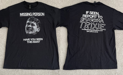 Collection HAVE YOU SEEN THIS MAN Missing Persons Band T-shirt S to 5XL NZL929