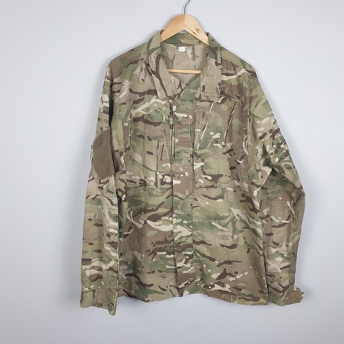 British Army Combat Jacket Men Large MTP Camo Temperate Weather Military Surplus